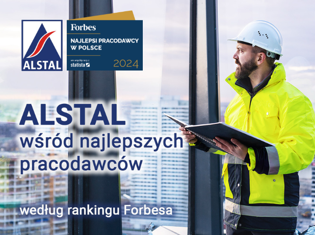 ALSTAL lider wśród pracodawców w Polsce według magazynu Forbes